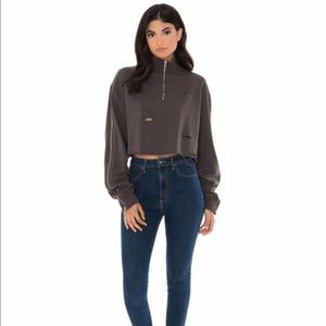 LF Emma and Sam Cropped Half ZIP